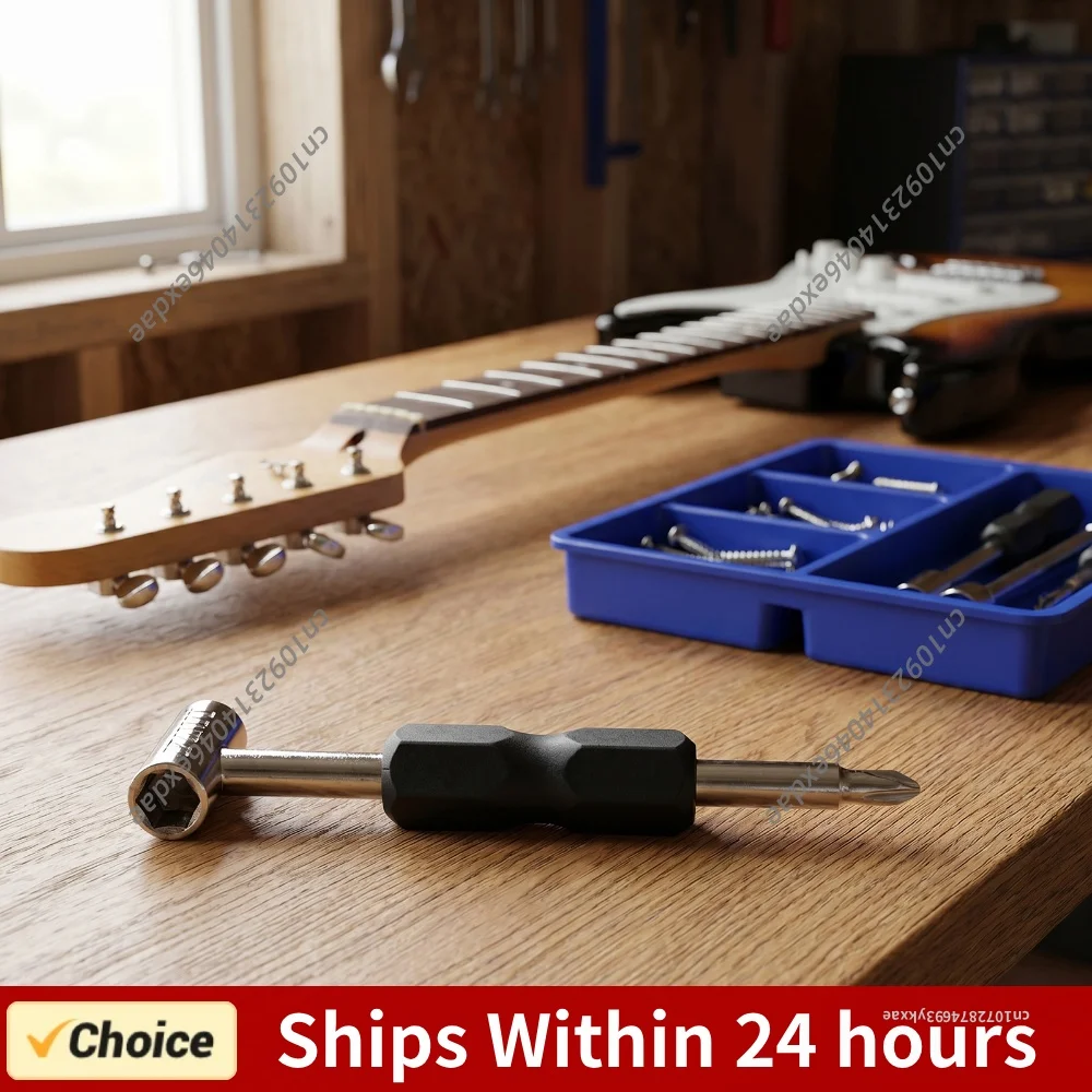 Guitar Truss Rod Wrench for Taylor Gibson/PRS Ibanez/PRS L-shaped Allen Wrench Tool Kit for Acoustic and Electric Maintenance
