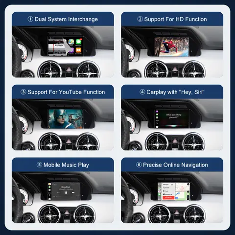 8 best sales mercedes glk screen - №4