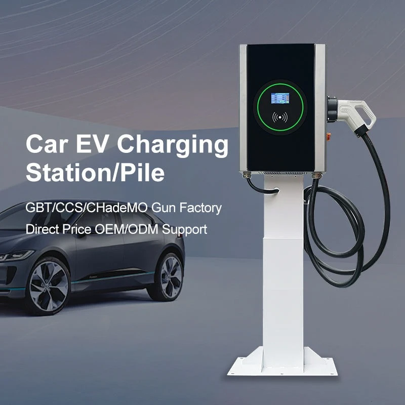 CCS1 24kW DC EV Charger Rainproof IP54 Wallbox DC Charger with Intelligent OCPP System Ideal for Backyard and Home Charging