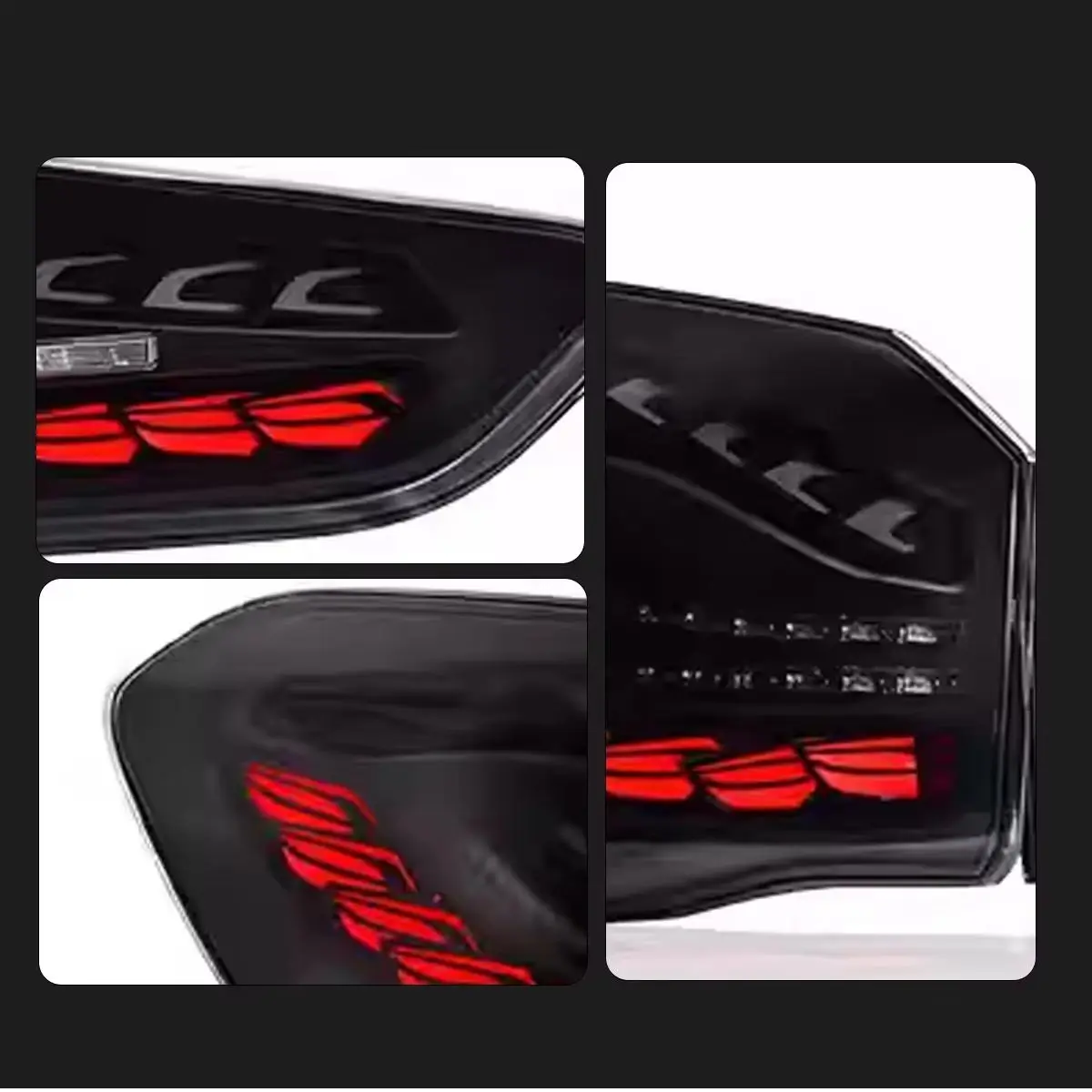 X1 F48 F49 LED Taillight 2016-2021 Upgrade Dynamic Rear Back Tail Light Modified Brake Reverse Lamp for BMW