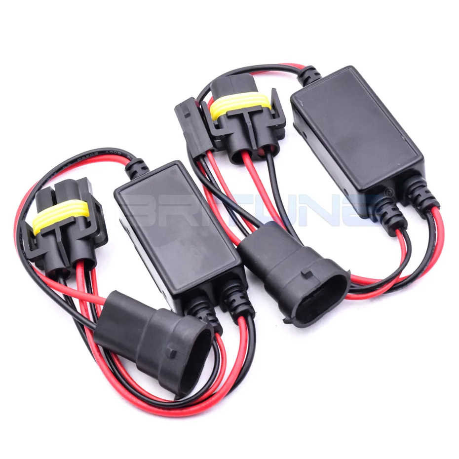 High Low Beam Control Wiring for Bi-xenon Bi-led Fog Light Lens H11 Connector Relay Harness Easy Connection Cable Car Accessory