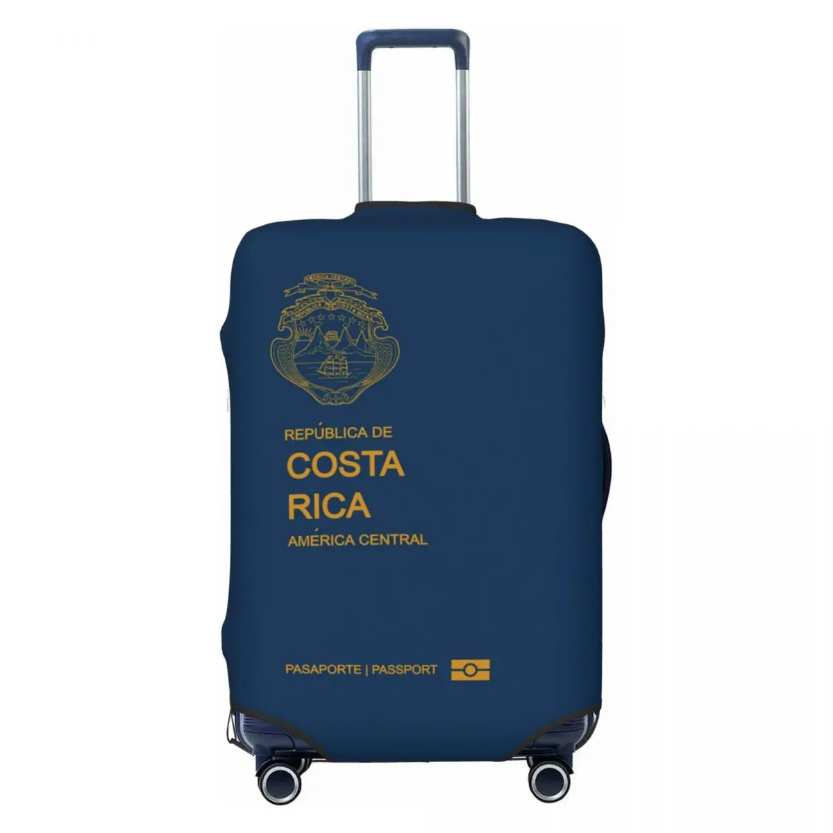 

Чехол для чемодана Costa Rica Passport 2022, пыленепроницаемые дорожные чехлы для багажа 18-32 дюймов