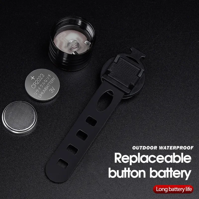 1 ~ 10 قطعة مجموعة مصابيح خلفية أمامية 3 طرق LED الدراجات العلوي الضوء الخلفي فانوس مقاوم للماء دراجة من سبيكة الألومنيوم الملحقات