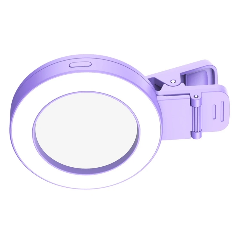 Mobile LED Rings Light with Different Brightness User Friendly LED Selfie Rings Light Long Service Selfie Rings Present