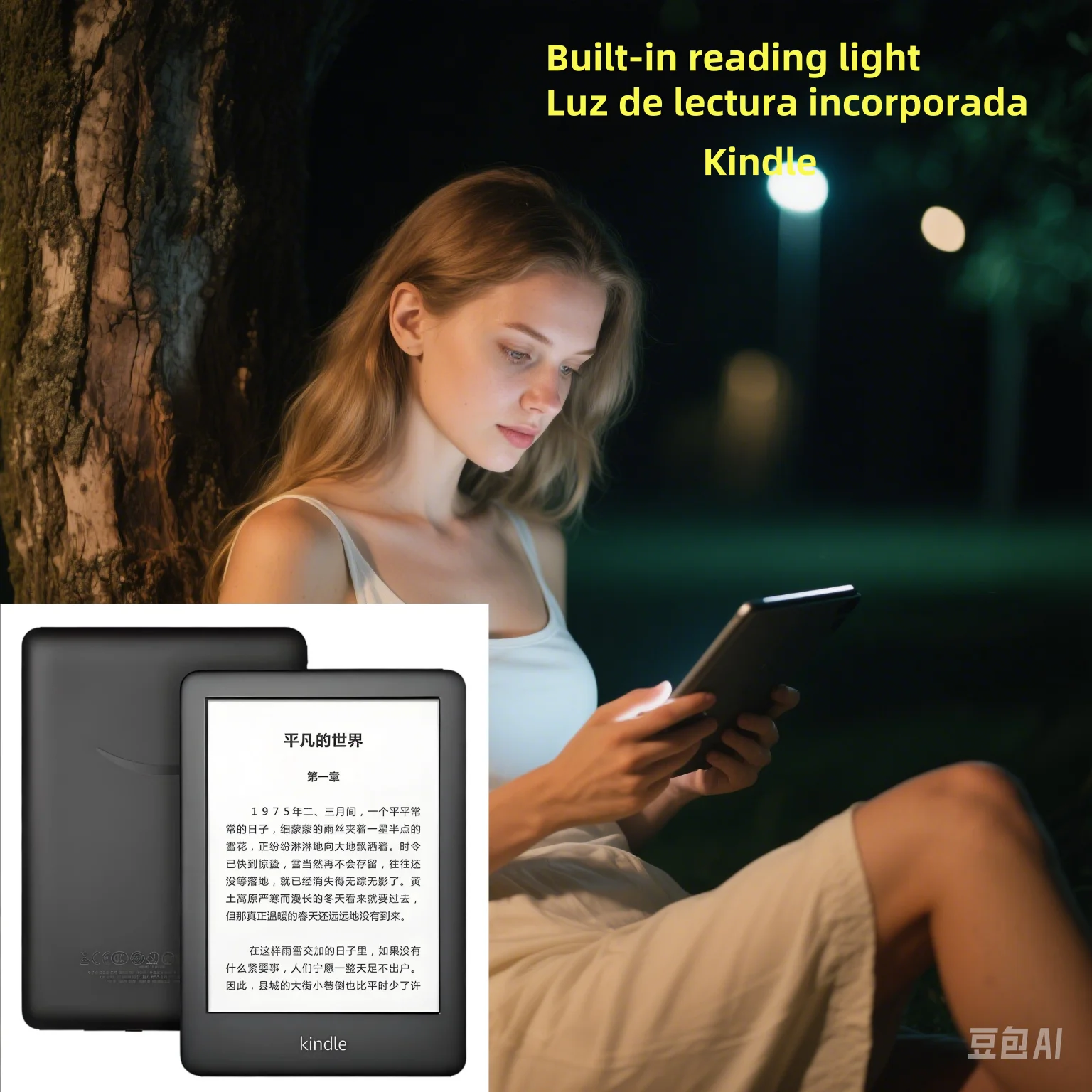 Remodelado 8GB All-new Black 2019 versão com uma luz frontal embutida, Wi-Fi eBook e-ink tela de 6 polegadas e-Book leitores