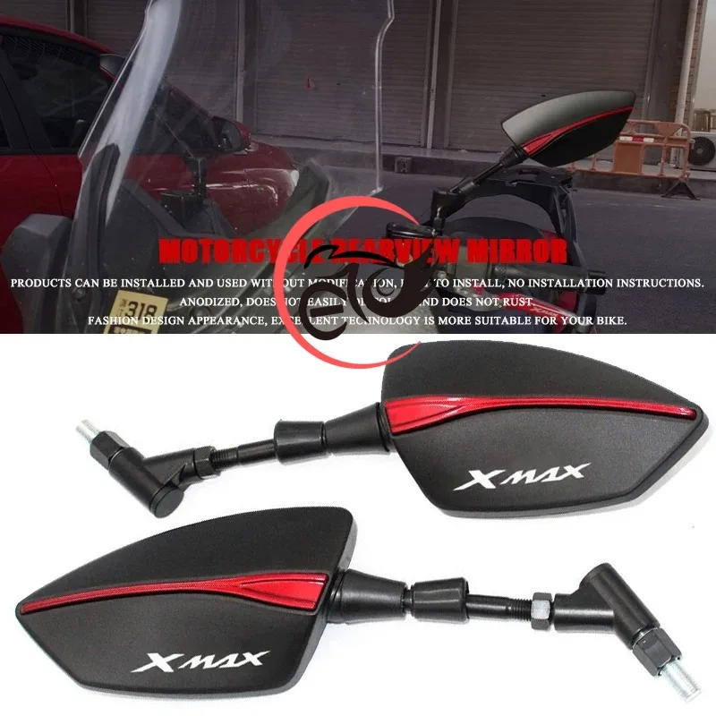 

For YAMAHA XMAX300 XMAX400 XMAX X-MAX 125 250 300 400 Motorcycle Side Mirror rearview Mirrors