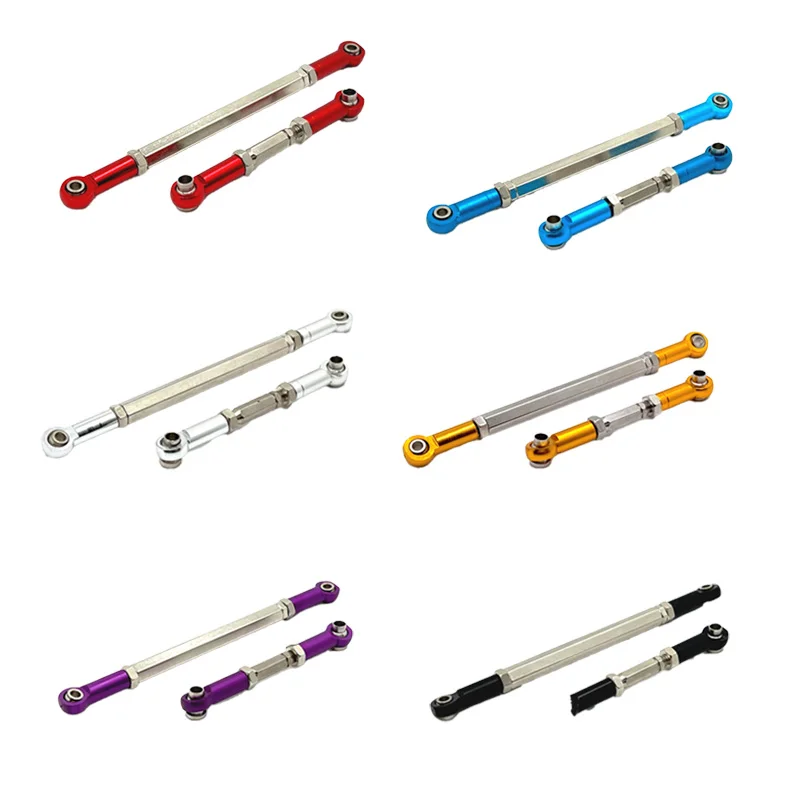 RC Car Parts Metal Upgrade Front Axle Steering Rod For MN 1/12 MN168 MN82 LC79  MN78 Remote Control Cars Upgrade Accessories