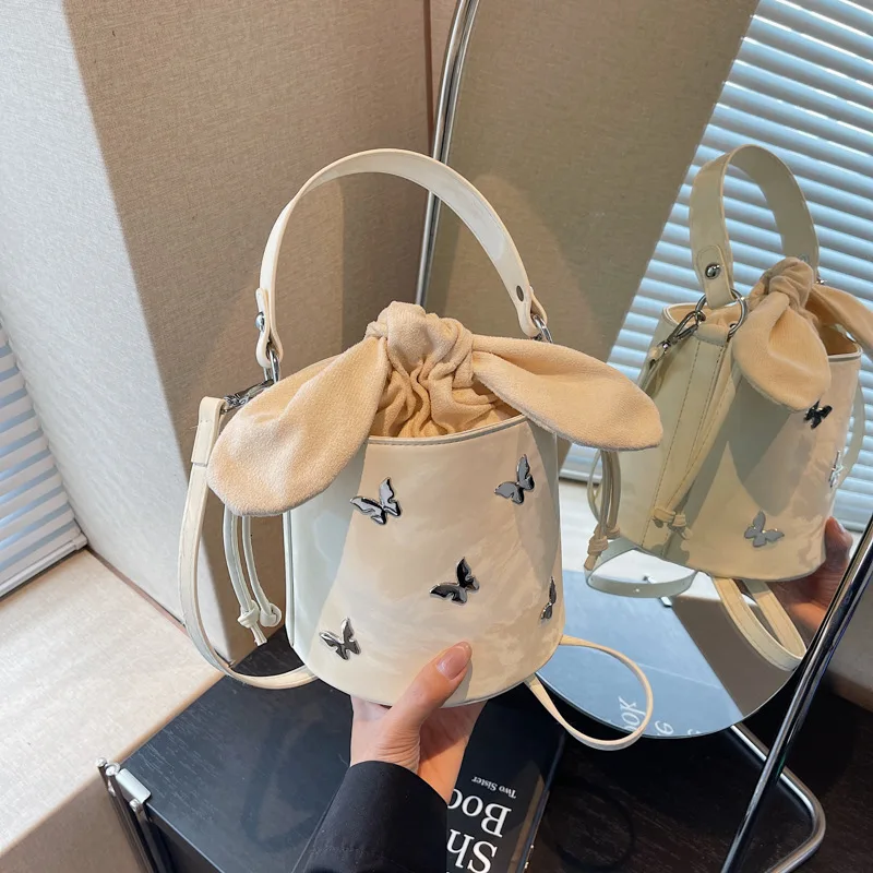 

Роскошная женская винтажная сумка через плечо 2025, вышивка бабочкой через плечо, многофункциональная повседневная сумка-шоппер для выходных и путешествий ​