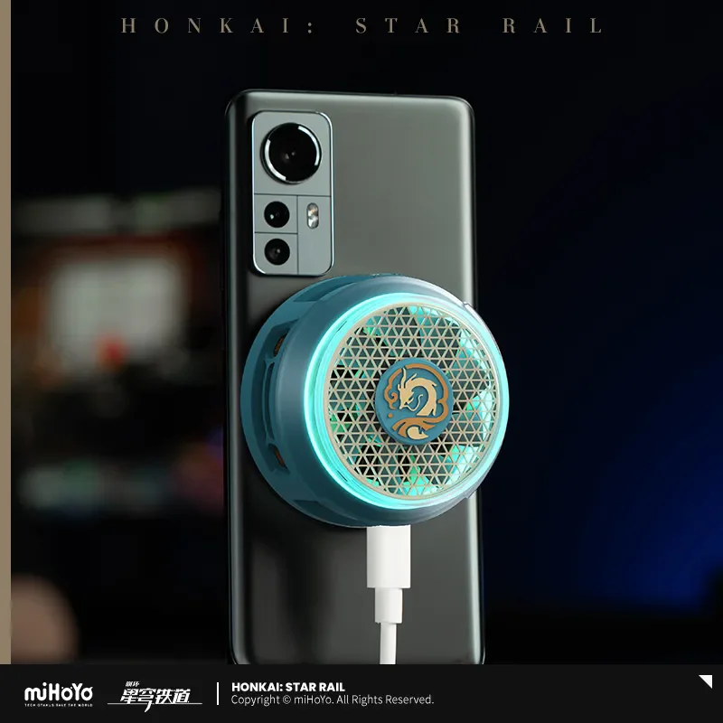 

[Подлинный] miHoYo Game Dan Heng Radiator Honkai Star Rail Dan Heng Theme Аниме Игры Магнитный Радиатор B8X Косплей Подарки на Хэллоуин