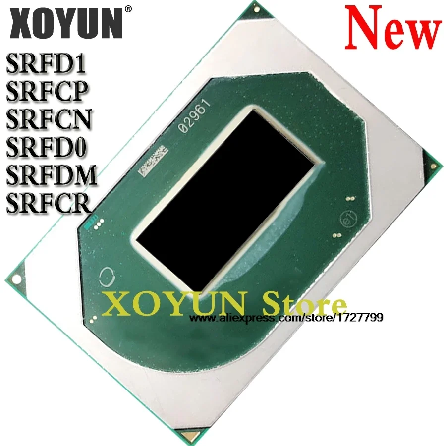 

100% New SRFD1 I9-9880H SRFCP I7-9750H SRFCN I7-9850H SRFD0 I9-9980HK SRFDM I5-9400H SRFCR I5-9300H BGA Chipset