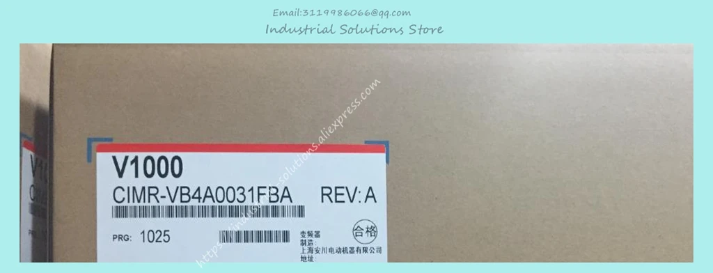 Inverter CIMR-VB4A0031FAA Updaetd To CIMR-VB4A0031FBA V1000 Series 11KW Small New