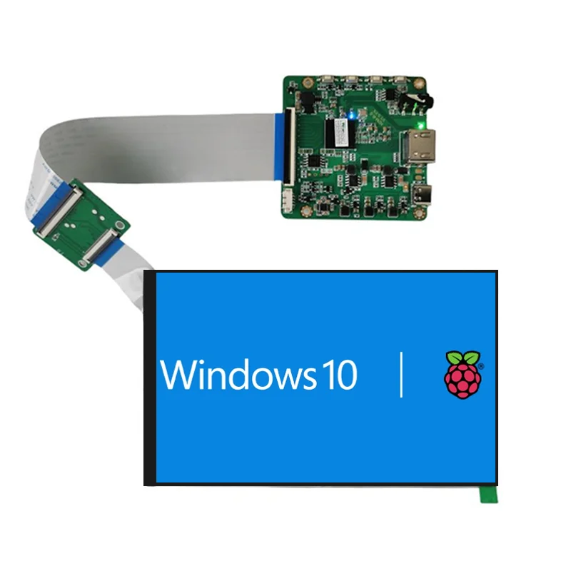 Imagem -05 - Tela Lcd Paisagem Padrão Fhd Touch Screen Modo de Exibição Win10 11 Raspberry pi Linux Android tv Box Game Box 1920x1200