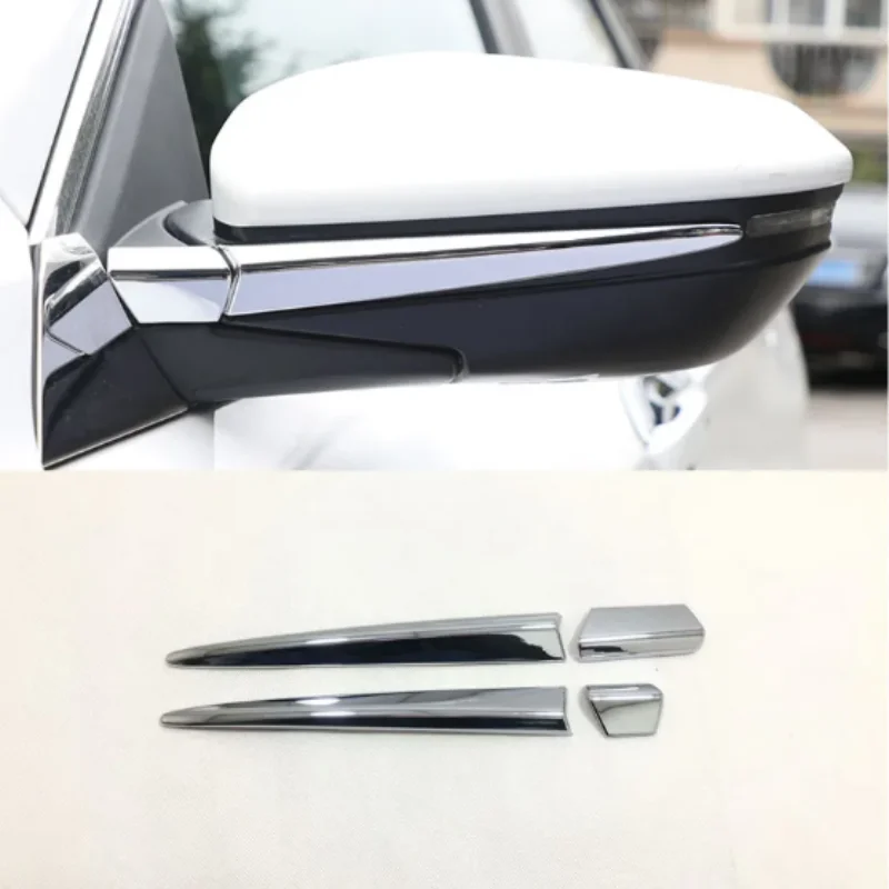 

Chrome ABS Door Side Rearview Mirror Bottom Cover Trim For Honda Crider 2018-2019