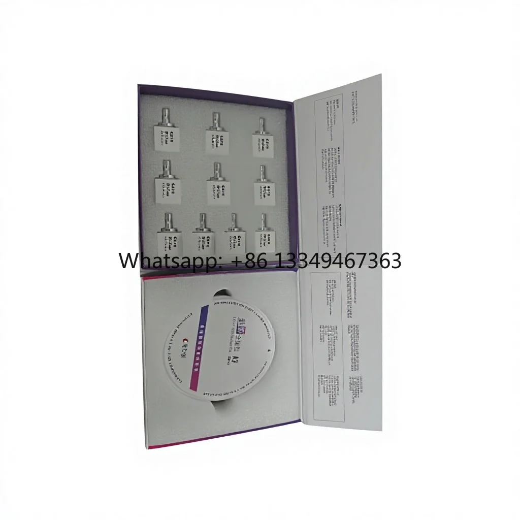 

Single Crowns Inlays Veneers Dental Crafting Blocks Lithium Disilicate Glass-Ceramic Manual Power Source