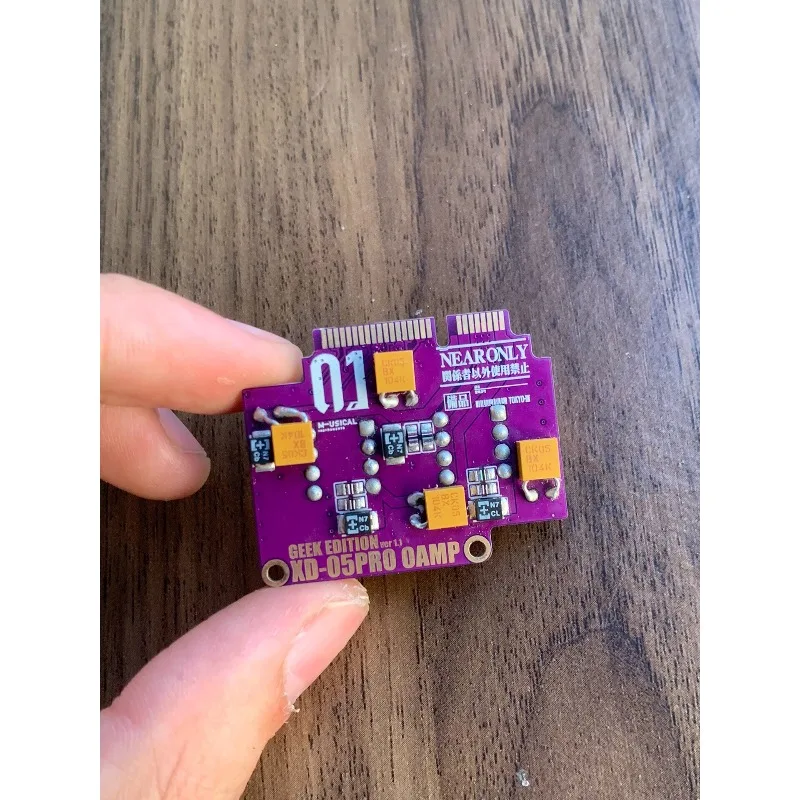 Hi-Fi XD05Pro Op Amp Board, Audiophile Modified Headphone Amplifier Module, Kuaiqing Audio Board