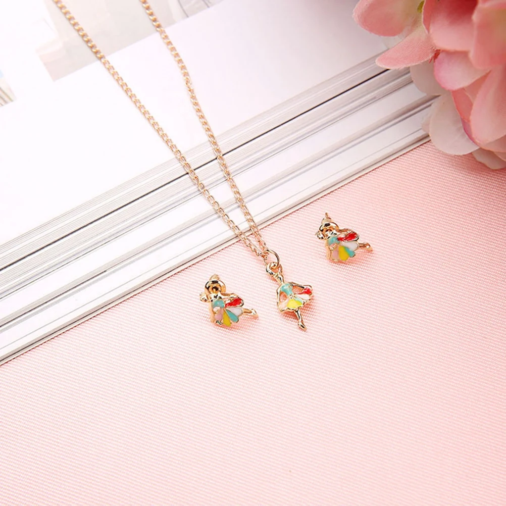 

necklace earrings baby girls necklace little girls earrings baby girls jewelry set party favor