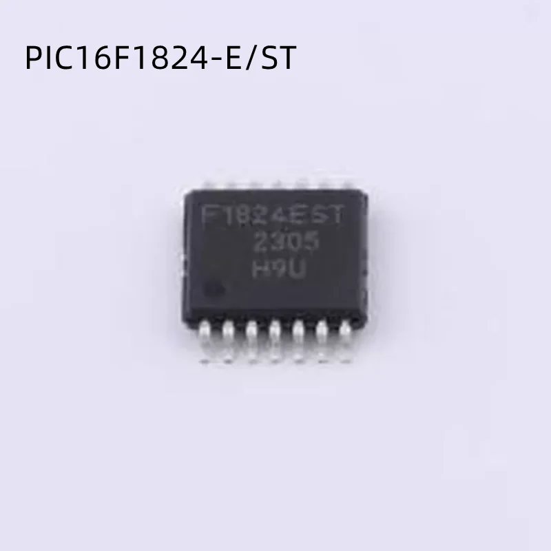 

10 шт./лот PIC16F1824-E/ST F1824EST TSSOP14, новый оригинальный полупроводниковый чип