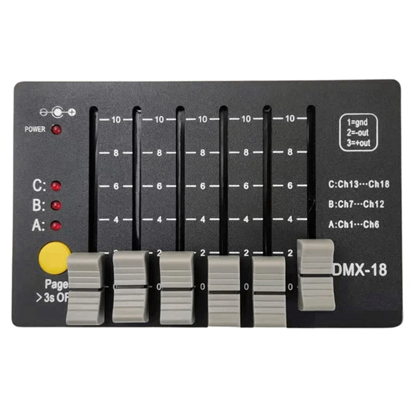 

Mini Dmx Controller Equipment DMX512 Console With Battery DJ Show Pub Club KTV Bar Party Lights