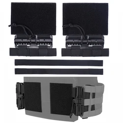 Hunting Tactical Vest Quick Release Buckle Set Molle Quick Removal Buckle With Hook and Loop Fastener For JPC CPC NCP 420 Vest