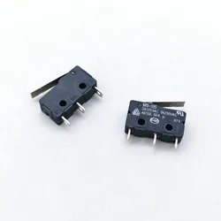 Original new 100% MS-105 micro switch 5A125VAC 3A250VAC 40T85 5E4 connection hole foot 3pin