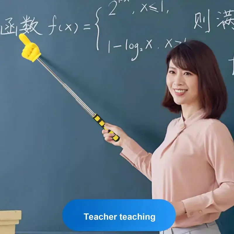 Teaching Tools For Teachers Point Stick Telescopic Classroom Finger Pointer Whiteboard Retractable Guide Indicator Hand Pointer