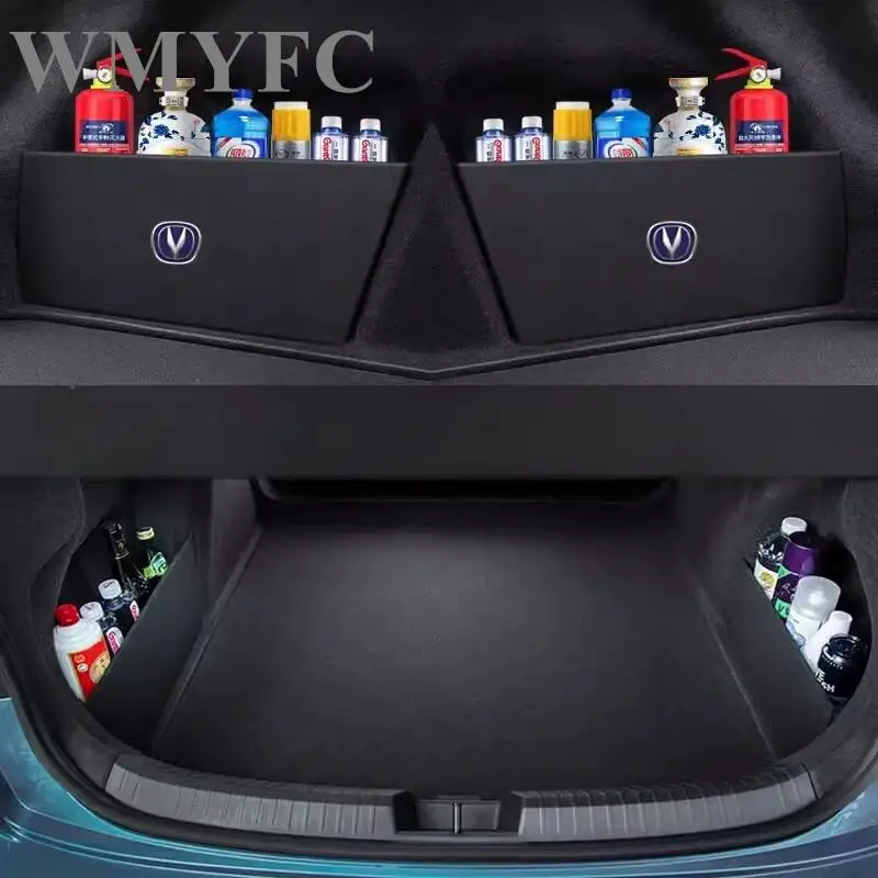 Car Rear Trunk Storage Box Panel Organize Storage Box For Changan UNIK UNI-K Accessories 2021 2022 2023 2024