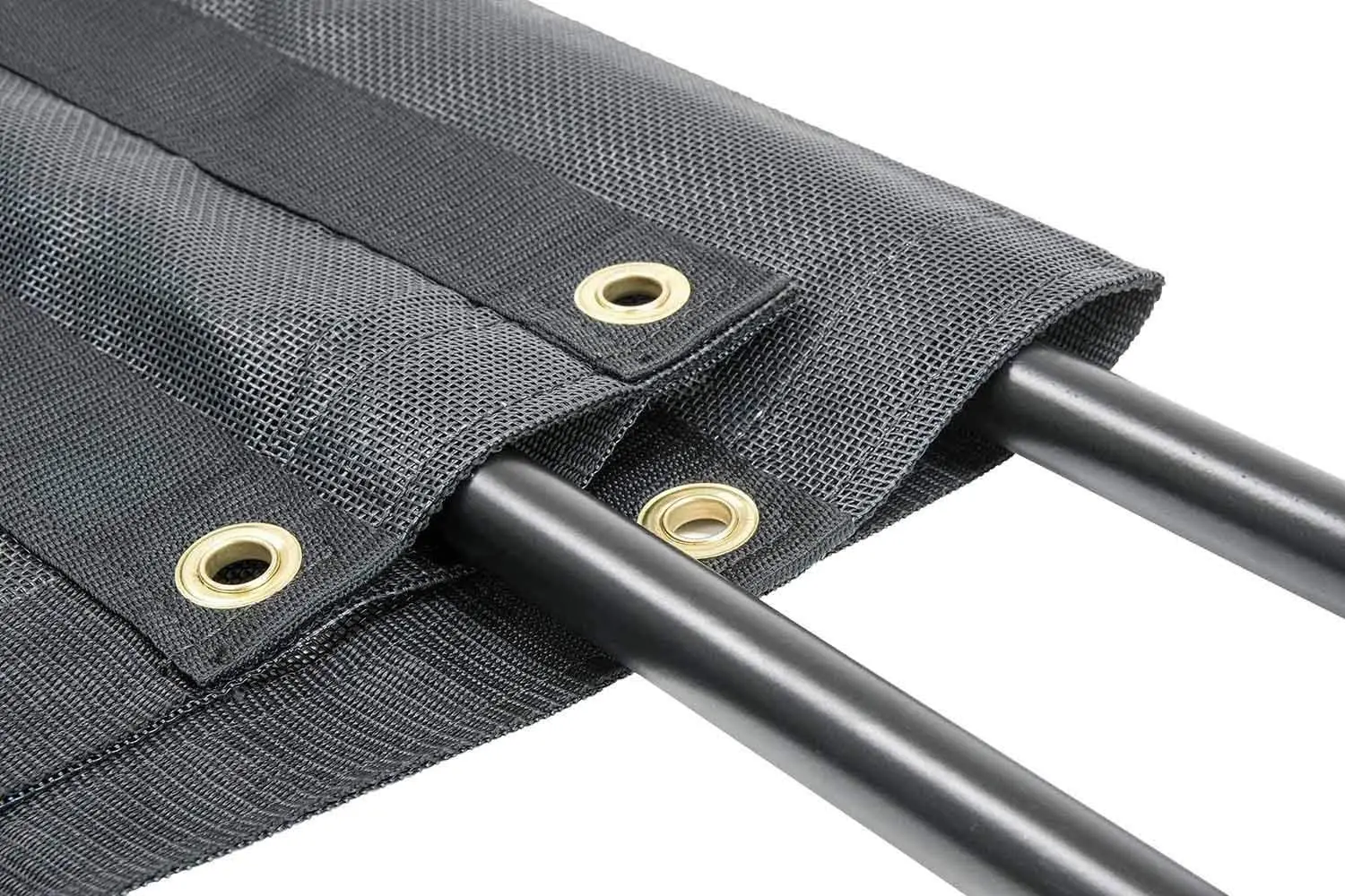 

7' x 16' Dump Truck Vinyl Coated Mesh Tarps Cover with 5 Inch Double Pocket, Heavy-Duty Protection