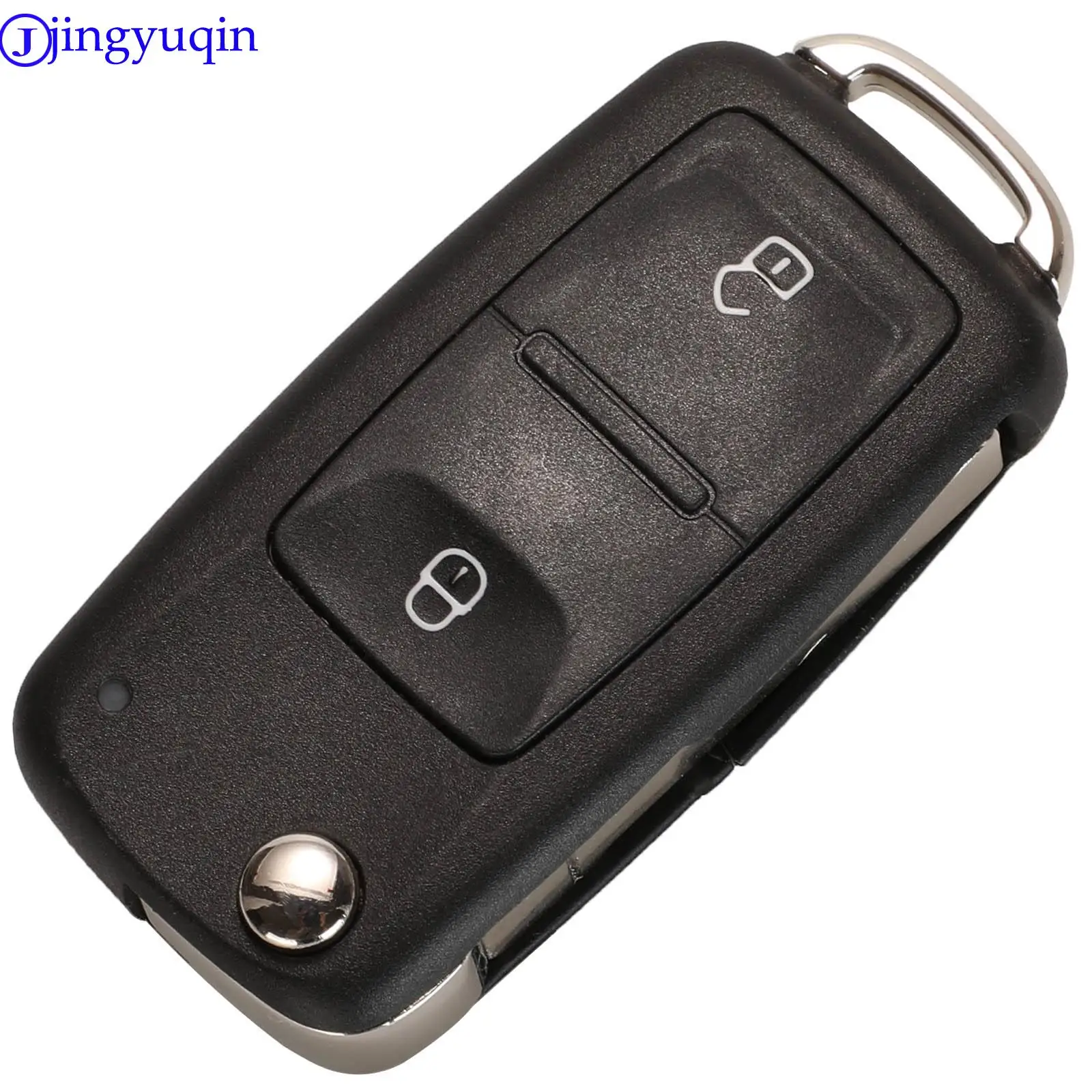 jingyuqin 2B Remote Car Key 434MHz ID48 Chip For VW Volkswagen GOLF PASSAT Tiguan Polo Jetta Beetle 5K0 837 202AD 5K0837202AD