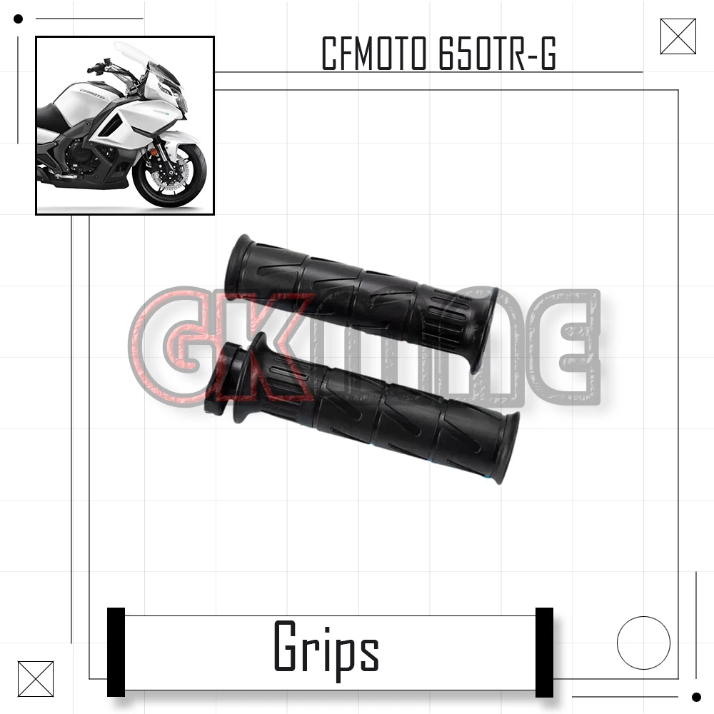 

For CFMOTO 650TR-G 650 TR Motorcycle Original Handlebars Throttle Grip Rubber Sleeve Heated Grip Fit CF650-6/6A