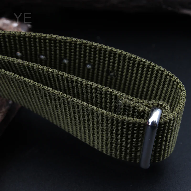 أحزمة ساعات نايلون مقاومة للماء للرجال والنساء ، ناعمة ، إكسسوارات للطلاب ، دانيل ، ولينغتون ، هوامي ، سايكو ، 18 ، 20 ناعمة ، 22