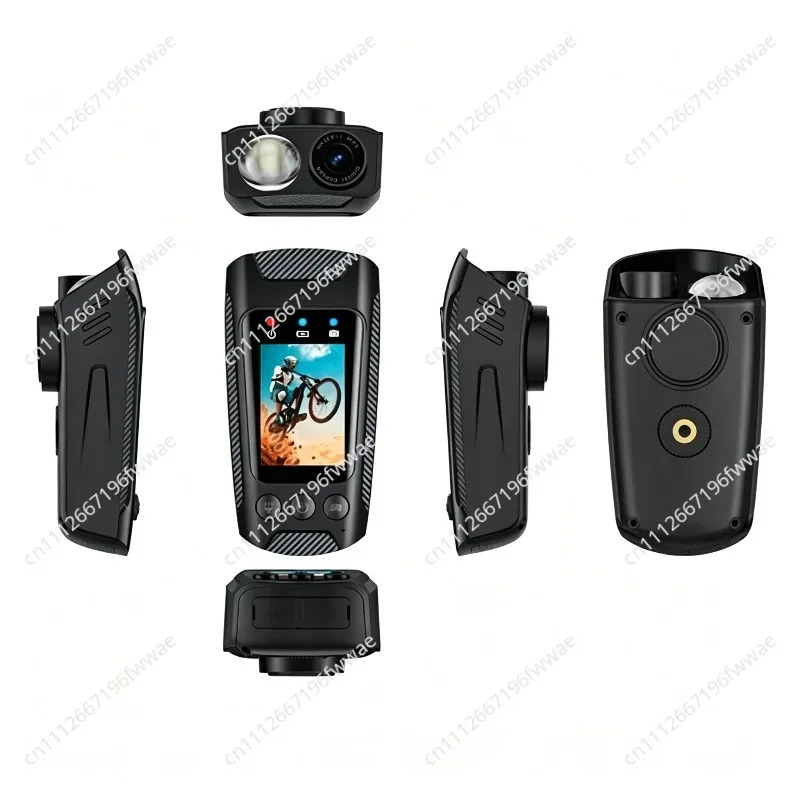 For 4K Action Camera for Cycling,Outdoor Sports Camera with High Definition Recording,Wide-angle Lens for Sports and Adventure
