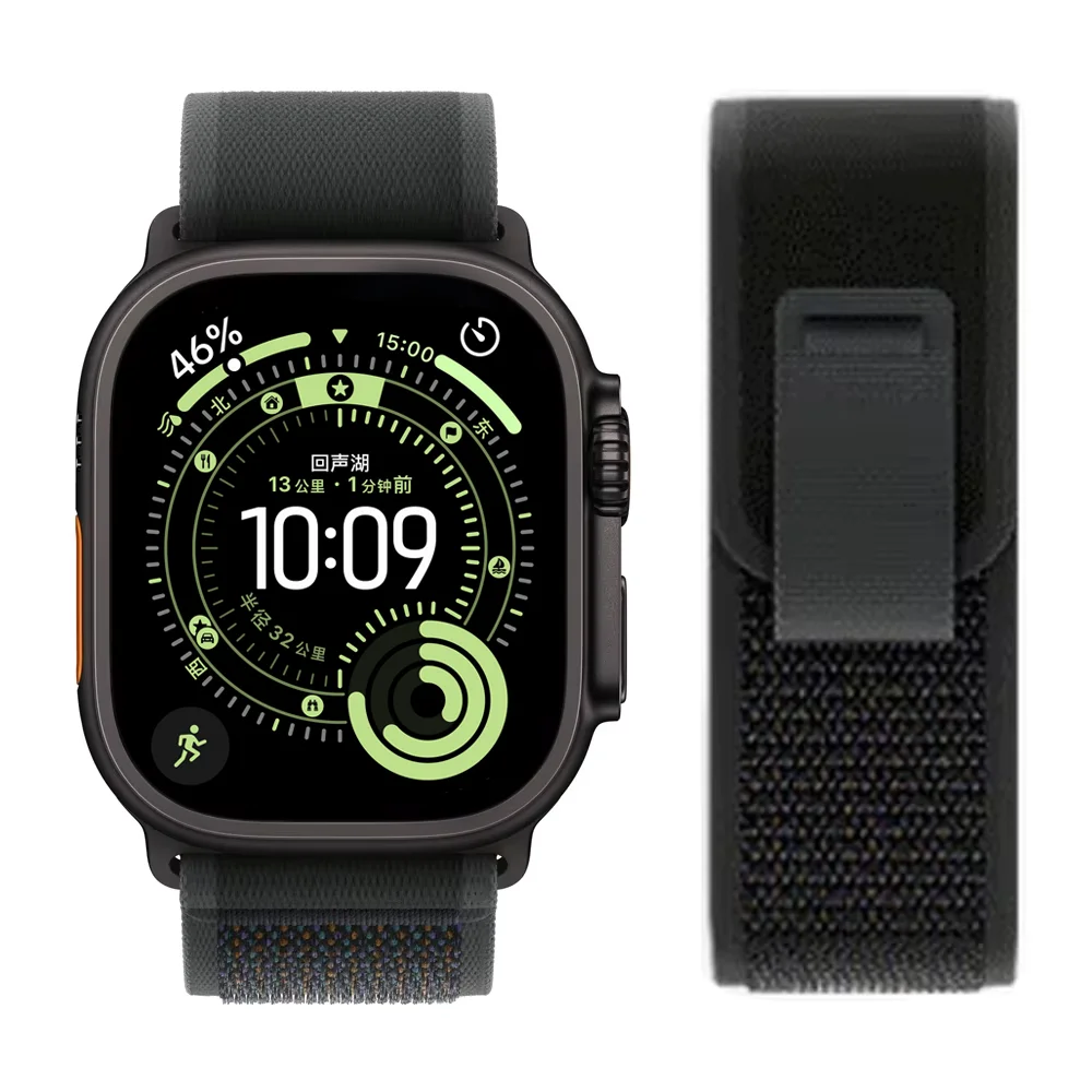 Straps for Apple Watch Ultra 4 2 3 Band 49mm 46mm 42mm 44mm 40mm 45mm Trail Loop Bracelet Correa iWatch Series SE 7 8 9 10 11 12
