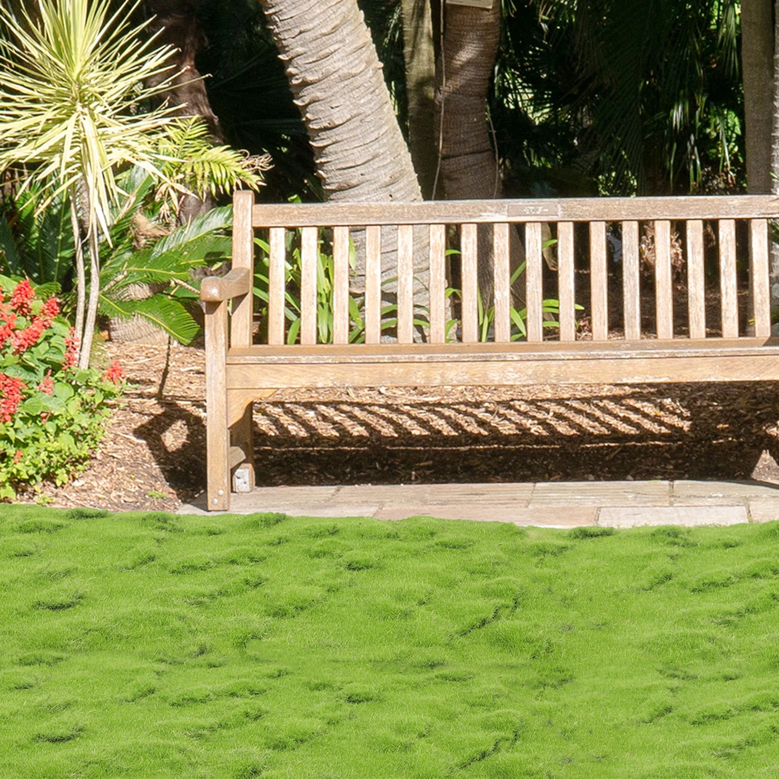 

Artificial Moss Mat Flocking Preserved Micro Landscape Decor For Garden Bonsai Fake Grass Turf Realistic Table Runner