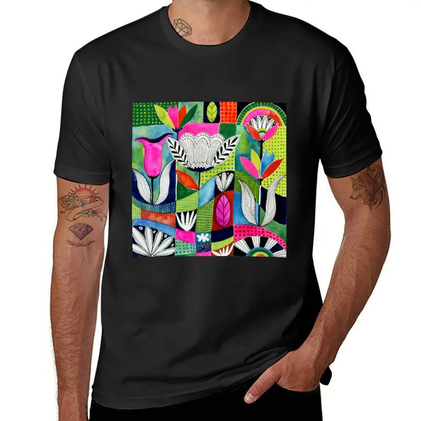 

Tulip Jungle T-Shirt graphic t shirt vintage sports fans basketball graphic tees kawaii clothes designer t shirt men