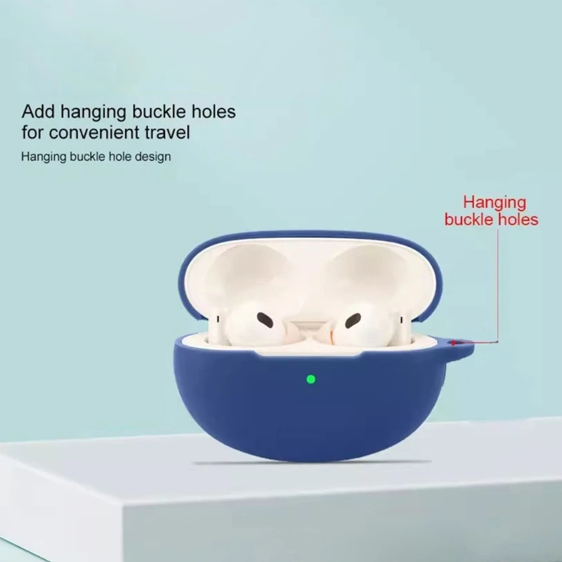 Vỏ bảo vệ mềm Vỏ bọc linh hoạt nhẹ cho Buds Air 6 Dropship