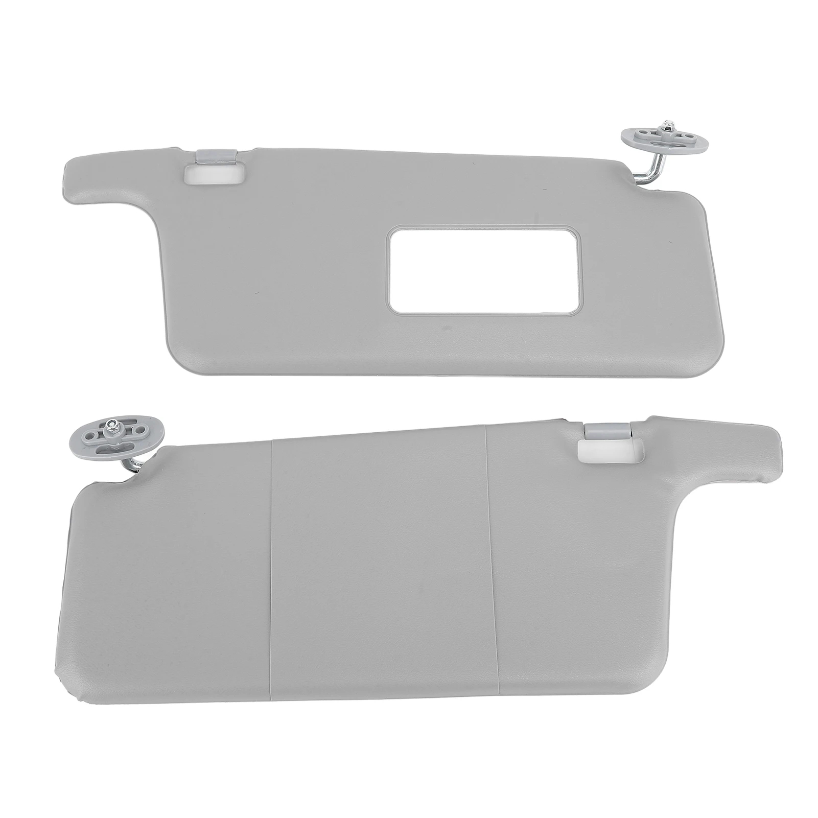 

2Pcs Gray Car Sun Visor Left and Right Driver Side Sunlight Blocking Sunvisor Assy for 1996 to 2001
