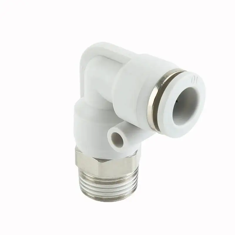 PL8-02 Quick Pneumatic Fittings Connector L-type Quick Plug PL6-01 Bend Thread Elbow PL16-06