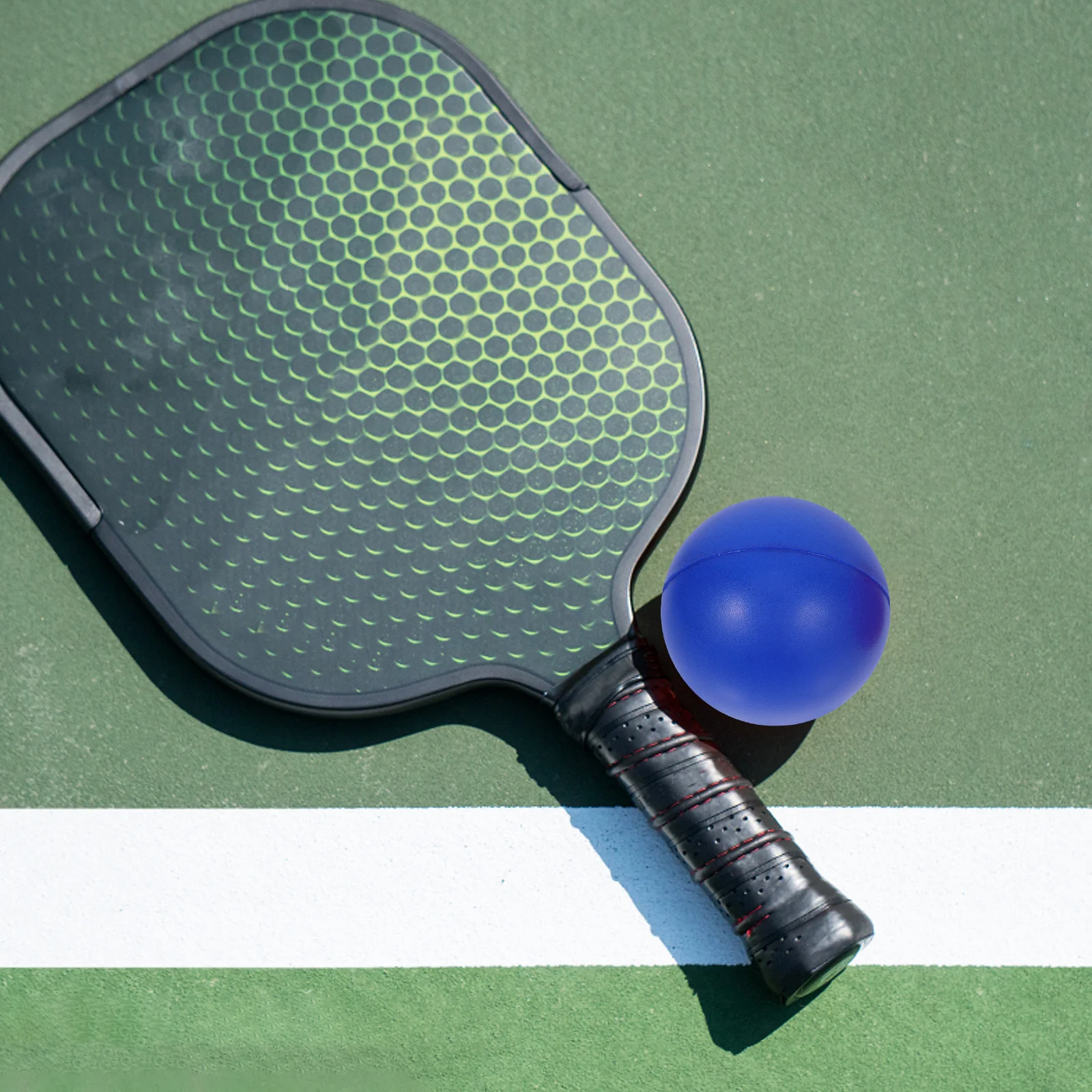 6Pcs Beach Paddle Ball Replacement PU Soft Small Colored Balls Outdoor Training Game Practice Hand Eye Coordination