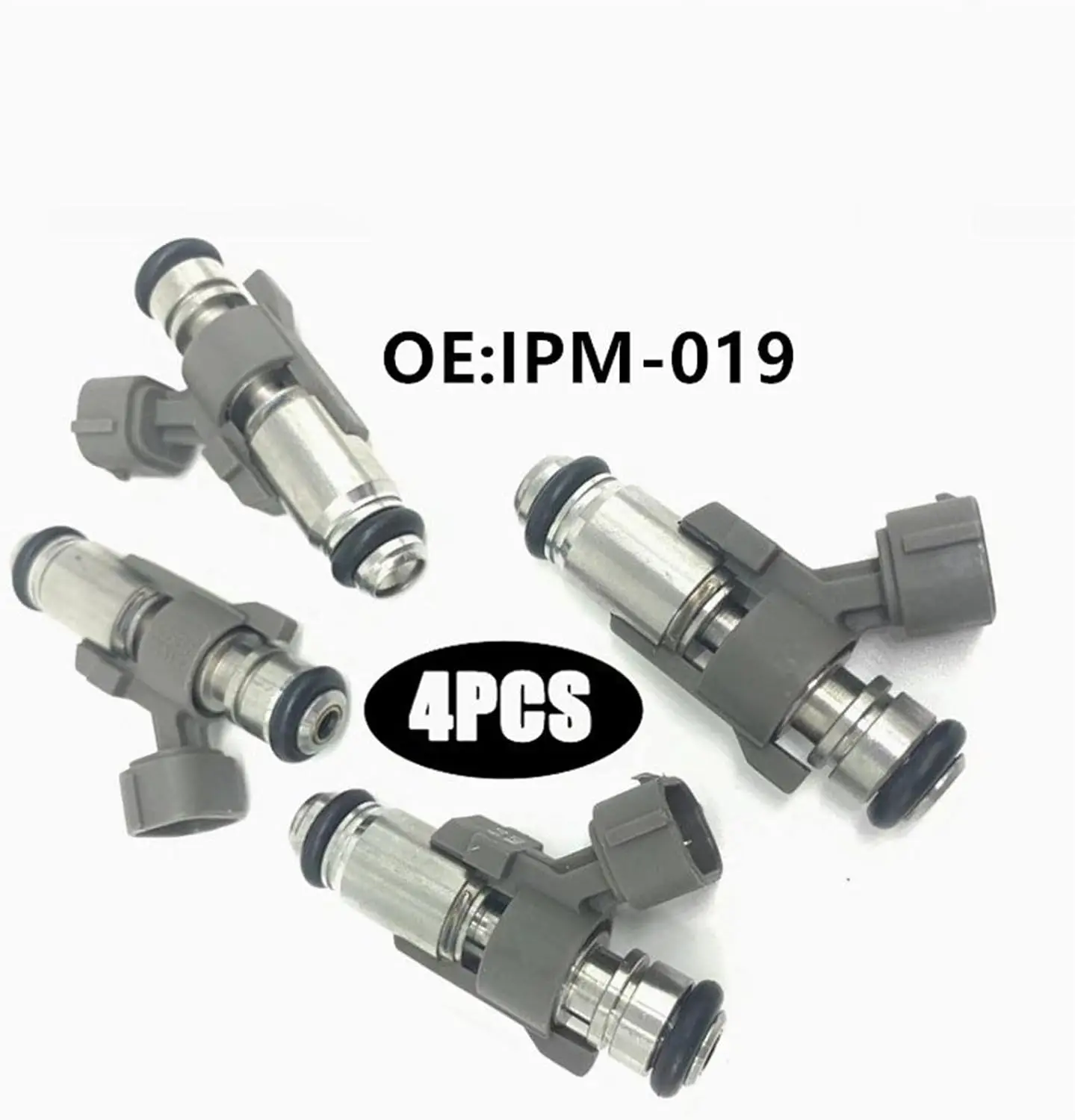 4pcs IPM019 IPM-019 Fuel Injectors For CITROEN C3 C4 Peugeot 1007 206 207 307 1.4 16v