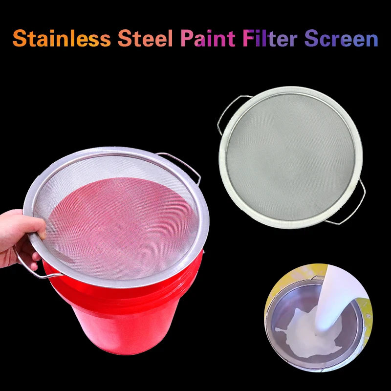 Airless Sprayer Accessories Paint Latex Paint Paint Filter Mesh Funnel Mesh Filter Cover Filter Tool Paint Mesh Laminar Flow Hoo