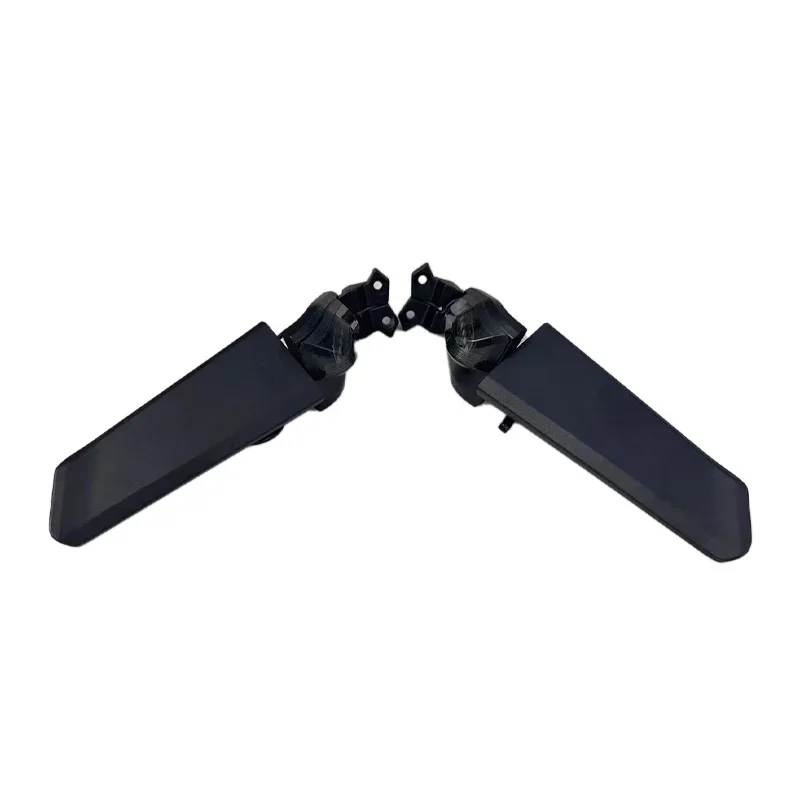 مرآة الرؤية الخلفية ذات الجناح الثابت للنينجا 400 500 ZX-4R ZX4-RR ZX-6R SRر الرؤية الخلفية المعدلة مع إشارة الانعطاف جميع أجنحة الألومنيوم الخاصة