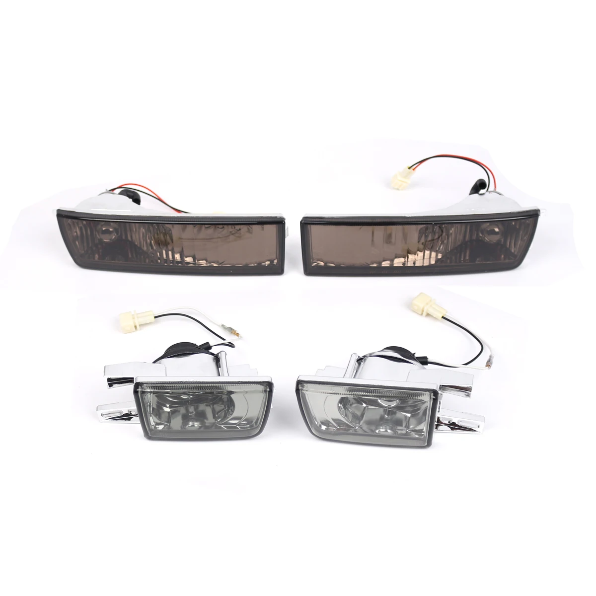 Dark Color Bumper Light Turn Signal Fog Light Bumper Light Suitable For Golf 3 Mk3 Car Accessories