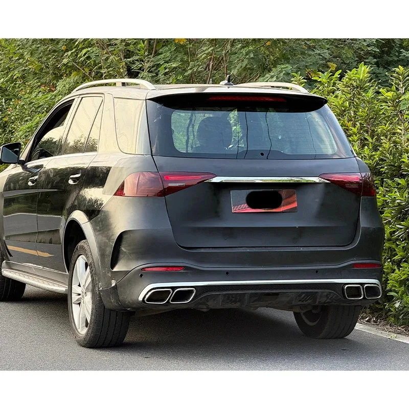 ชุดแต่งกันชนหน้า/หลัง รุ่น ML W166 2012-2015 GLE167 63 พร้อมไฟตัดหมอก แบบติดตั้งง่ายไม่ต้องดัดแปลงตัวถัง สำหรับรถยนต์ M-Class ขายดีจากโรงงาน