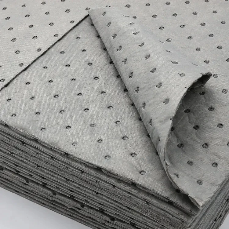 سجادات كيميائية ماصة للزيت لحماية الأرضيات الصناعية الجديدة في المستودعات والخدمات اللوجستية