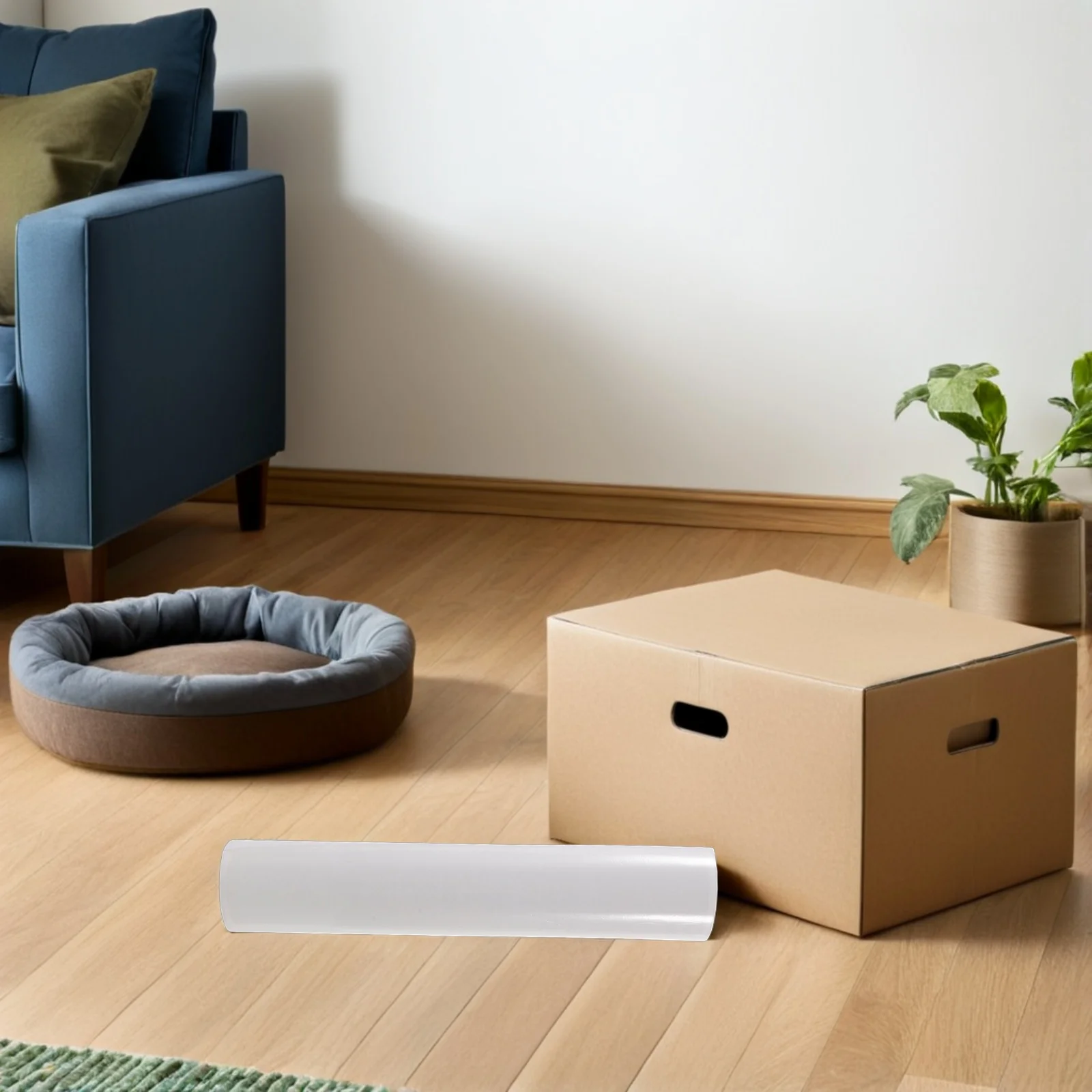 

1 Roll Transparent Pet Scratch Guard Tape For Furniture Anti Cat Dog Scratch Protection Door Wall Sofa Protector -