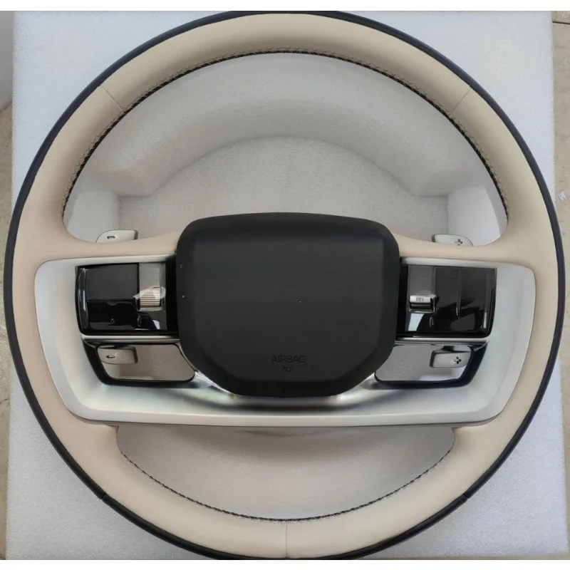 

Детали для модернизации рулевого колеса автомобиля из красного дерева Range Rover 14-20