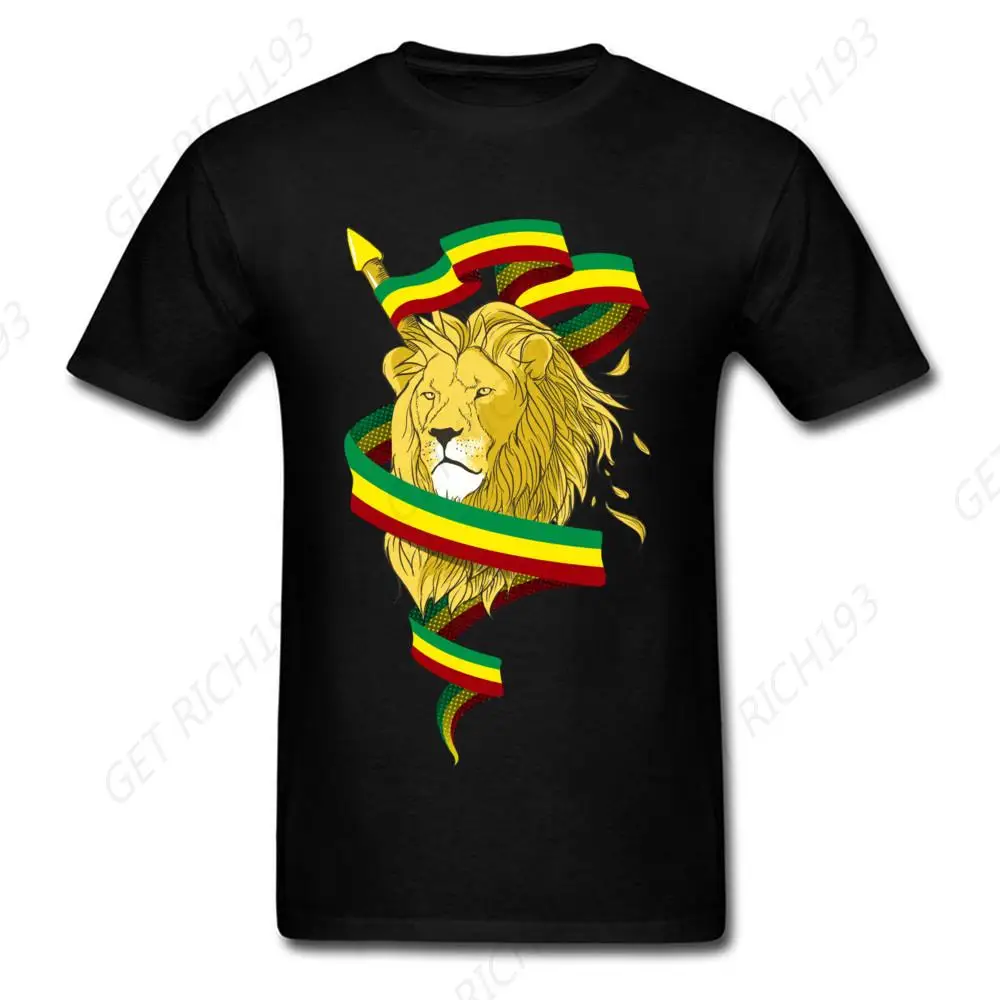 

Men T-Shirts Reggae Lion Zion T Shirt Hip Hop Tshirt Europe Clothing Brand New Summer Tops Tees Hipster Clothes Cool