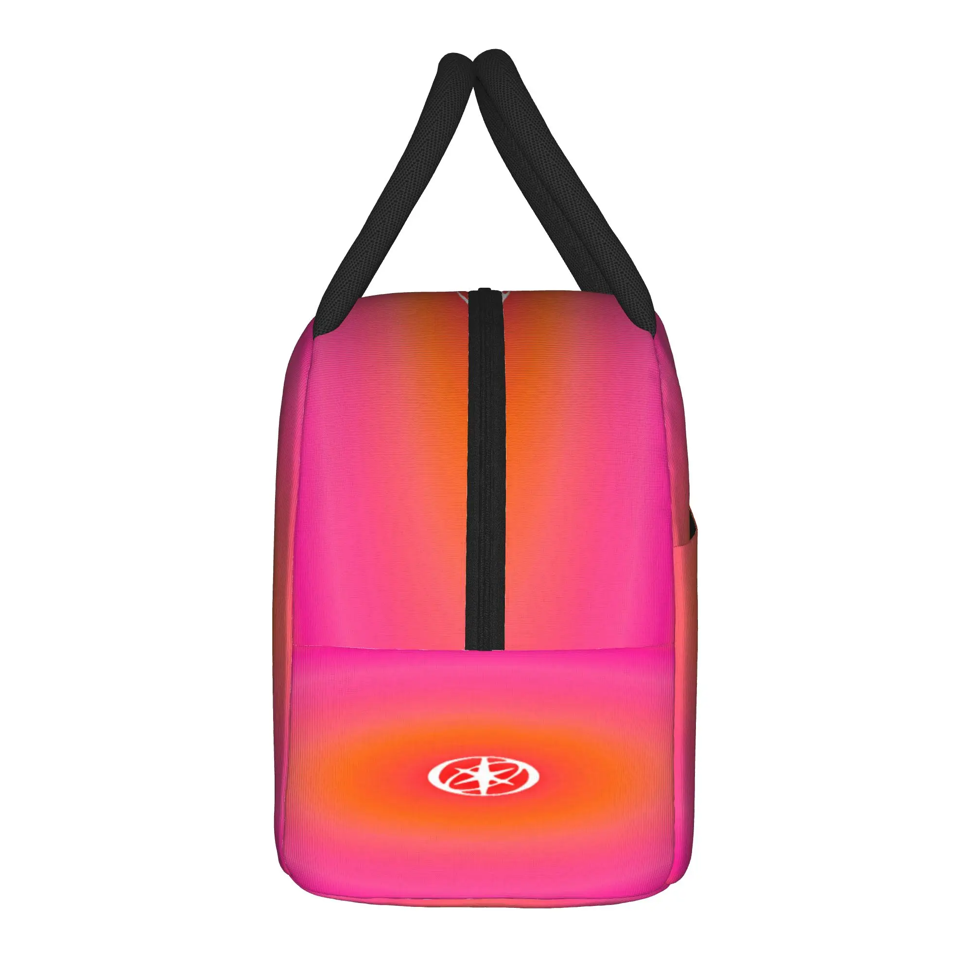 KATSEYE Group Logo  Lunch Bag School Convenient Lunch Box For Child  Oxford Print Cooler Bag