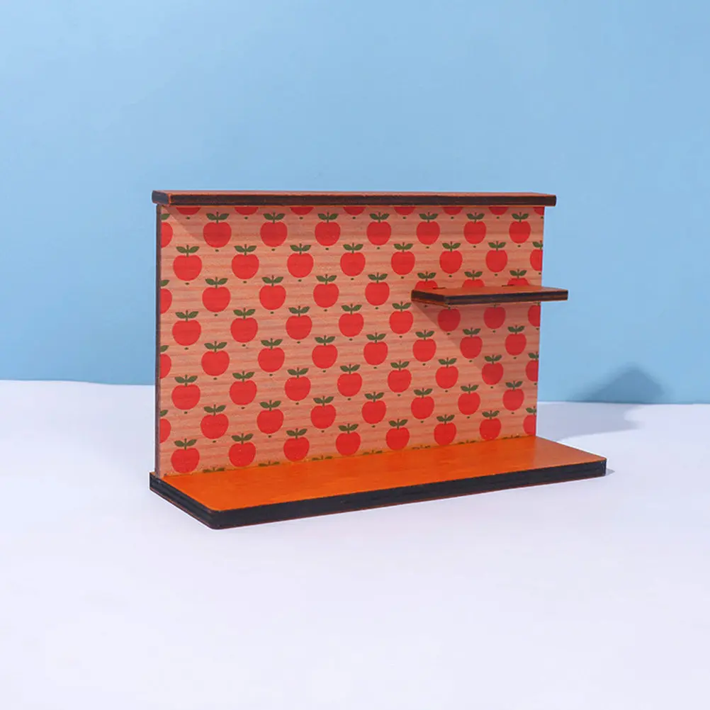 

Премиальная деревянная фоновая доска для миниатюрного домика, декор для кукольного домика, микро-ландшафт, настенный декор, аксессуары для миниатюрных домиков