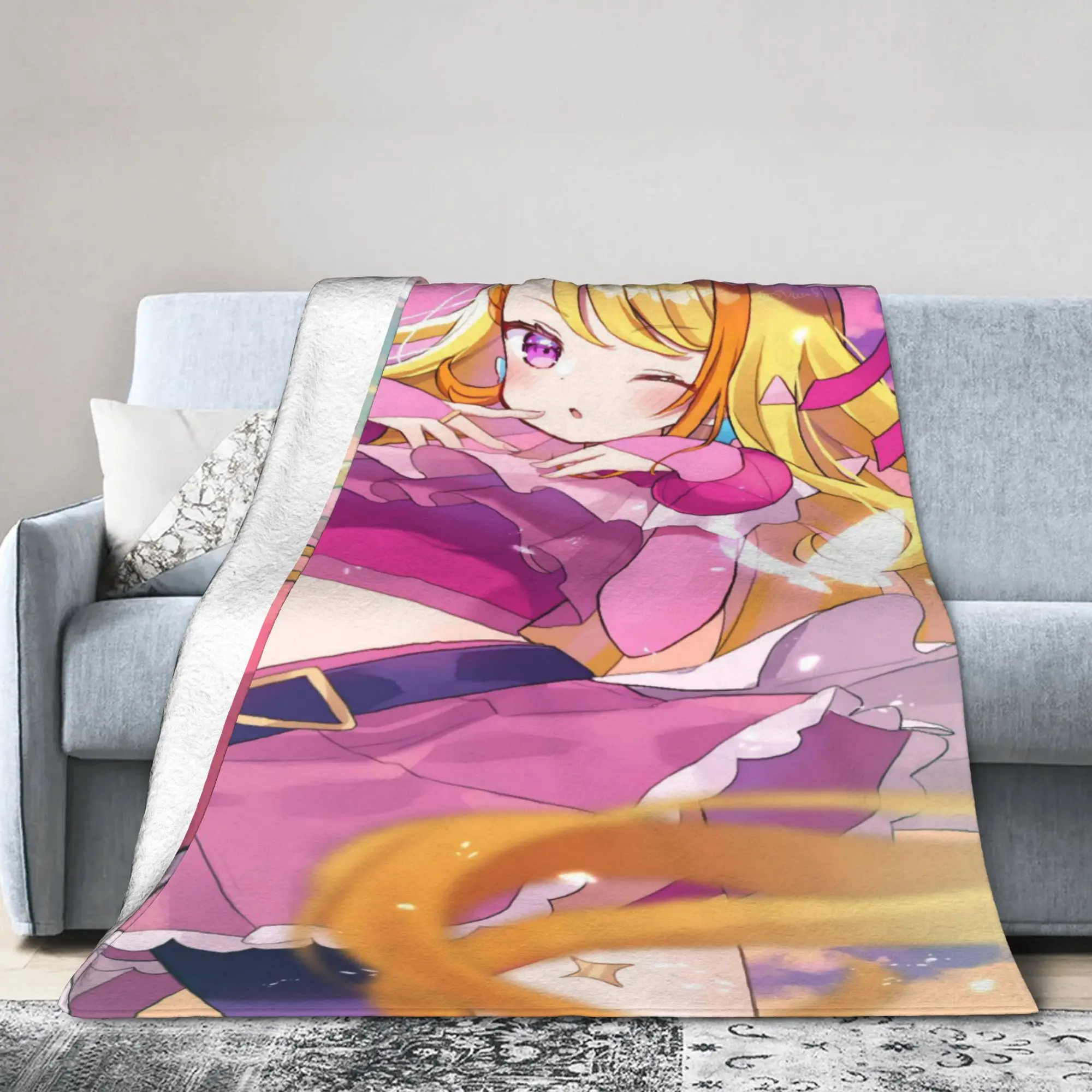 Soaring Sky Pretty Cure Accessories Blankets Lightweight Thin Velvet  Throw Blankets Comfortable Quilt